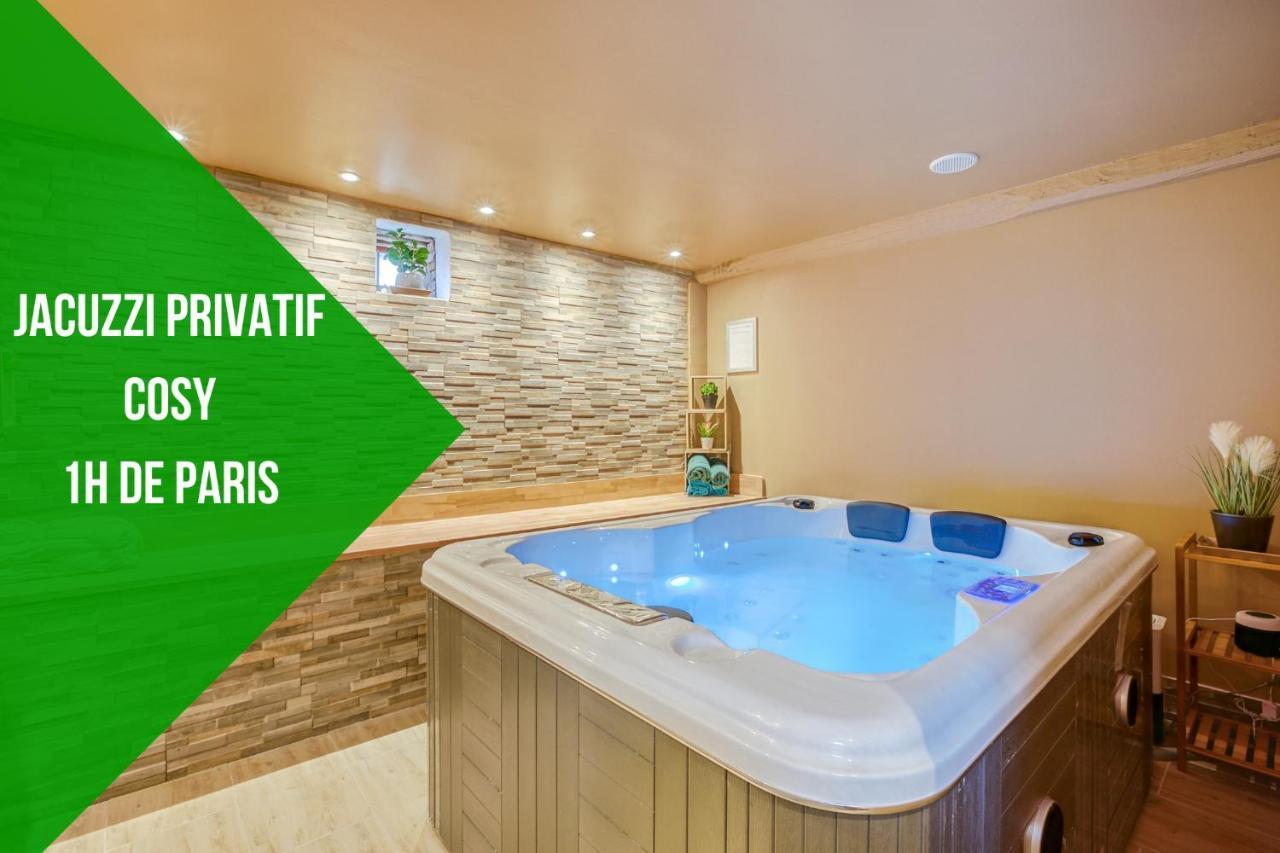 Gite La Fontaine -Cozy-1H De Paris -Jacuzzi Privatif La Boissiere  Eksteriør billede